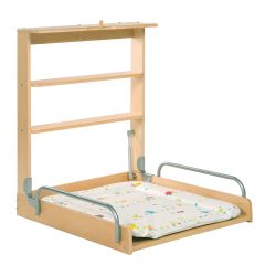 Roba Wandwickelregal klappbares Wickelregal natur Folie Waldhochzeit
