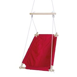 roba Hängesitz rot verstellbar Schaukelsitz Schaukelliege Geburt bis ca. 30kg
