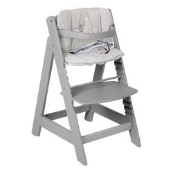 Roba Treppenhochstuhl Sit Up III taupe mit Sitzverkleinerer