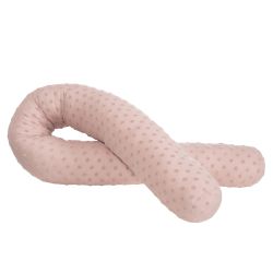 Roba Kids Bettschlange 170 cm Nestchenschlange Lil Planet Rosa Mauve