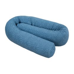 roba Bettschlange Seashells Indigo Bettumrandung 170 cm Ø 12 cm Blau