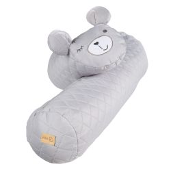 Roba Kids Bettschlange 170 cm Nestchenschlange Style Silbergrau