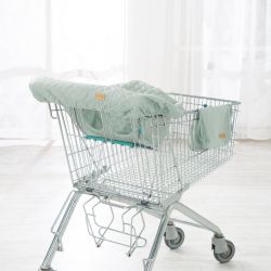 roba Einkaufswagenschutz roba Style inkl. Tragerucksack Frosty Green