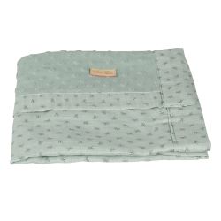 Roba Kids Babydecke 80x80 cm Kuscheldecke Lil Planet frosty green