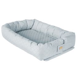 Roba Kids Babylounge 3in1 Reisebett, Wickelauflage, Bettschlange Style türkis