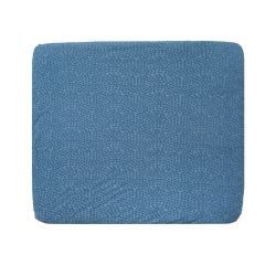 roba Spannbezug für Wickelauflagen 85 x 75 cm Seashells Indigo Blau