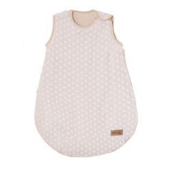 roba Babyschlafsack Frosty Almond 90 cm- Ganzjahres Kinderschlafsack Musselin