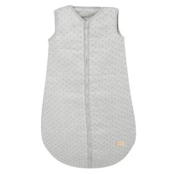 Roba Kids Schlafsack 90 cm 100% Bio-Baumwolle Lil Planet Silbergrau