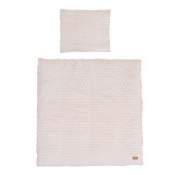 roba Babybettwäsche Frosty Almond 80 x 80 cm 2-teiliges Bettwäsche Set