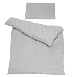 Roba Kids Bettwäsche 2-teilig 100x135 + 40x60 cm Lil Planet Silbergrau