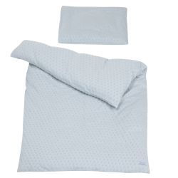 Roba Kids Bettwäsche 2-teilig 100x135 + 40x60 cm Lil Planet Hellblau Sky