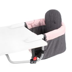 Chic 4 Baby Tisch-Sitz RELAX universelles Befestigungssystem Melange rosa 351-67