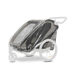 Hauck Regenverdeck für Bike N Walk Fahrradanhänger Bike N Walk Duo Raincover