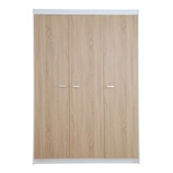 Roba Schrank Gabriella Schrank mit 3 Türen Soft-Close weiß
