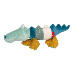 Sigikid Kuscheltier Patchwork Sweety Krokodil 43 cm m. Baumelbeinen mintgrün