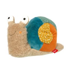 Sigikid Kuscheltier Kissen Patchwork Sweety Schnecke 29 cm  