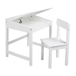 Roba Kids Schulpult mit Stuhl, Kinderschreibtisch, Schreibtisch Set