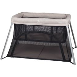 BabyGo Dreams II Reisebett Kinderbett 2 Ebenen beige