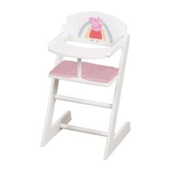 Roba Kids Puppenhochstuhl Peppa Pig - weiß