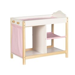 Roba Kids Puppenkommode mit Wickelauflage Scarlett weiss 