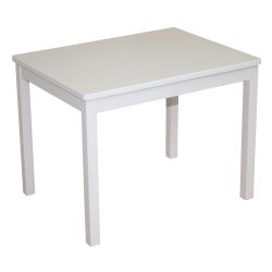 Roba Kids Kindertisch aus Holz weiß lackiert 51 x 66 x 50 cm