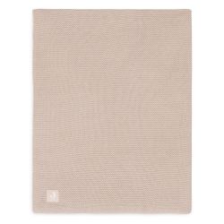 Jollein Babydecke Kuscheldecke 75x100 cm Basic knit Wild Rose