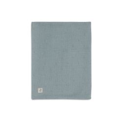 Jollein Decke Wiege 75x100 cm Cosy Knit Sea Green/Velvet Grün