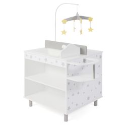 Bayer Chic 2000 Puppen-Wickelstation Stars grey