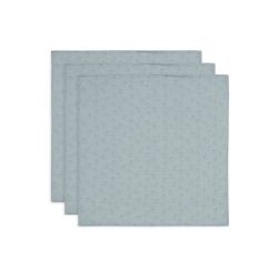 Jollein Spucktuch 70x70 cm Miffy Silhouettes Sea Green 3 Stück Grün