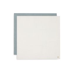 Jollein Mullwindeln Hydrophil Large 115x115cm Sea Green Ivory 2er Pack