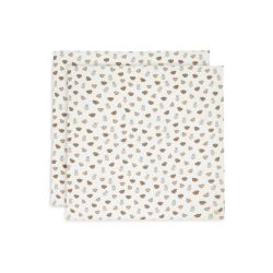 Jollein Mullwindeln Hydrophil Large 115x115cm Miffy and Friends 2er Pack