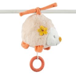Nattou Mini-Spieluhr Kuscheltier Igel Zoe Beige ca. 20cm