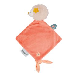 Nattou Mini-Kuscheltuch Schnuffeltuch 30x20 cm Igel Zoe Koralle
