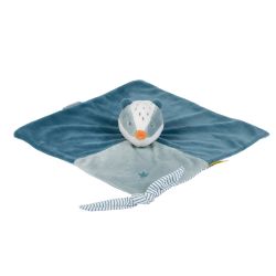 Nattou Kuscheltuch Schnuffeltuch ca. 27cm Petrolblau Dachs Felix