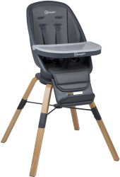 BabyGO Carou 360° drehbarer Hochstuhl Kinderstuhl Kinderhochstuhl grau