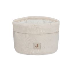 Jollein Pflegekörbchen Cosy Knit Ivory Weiß