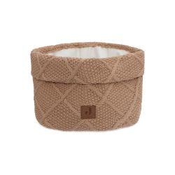 Jollein Pflegekörbchen Check Knit Biscuit Sand