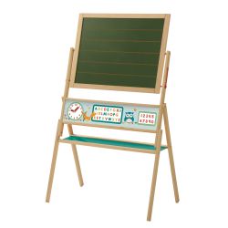 Roba Kids Standtafel Fuchs und Eule 112 x 69 x 42 cm Holz Natur