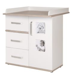 Roba Wickelkommode Moritz Wickeltisch mit Wickelansatz Wickelhöhe 94cm
