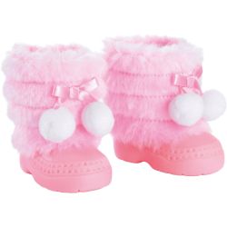 Bayer Design Puppen-Winterstiefel für Puppen rosa