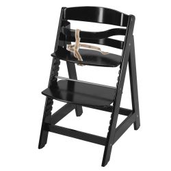 Roba Treppenhochstuhl Sit Up III Holz schwarz