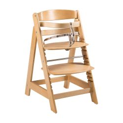 Roba Treppenhochstuhl Sit Up Click Klickverschluss Holz naturfarben