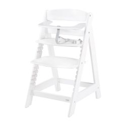 roba Treppenhochstuhl Sit Up Click N Flex mitwachsend Holz weiß