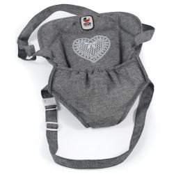 Bayer Chic 2000 Puppen-Tragegurt Jeans grey