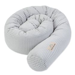 Julius Zöllner Nestchenschlange Waffelpiqué 180/Ø14 Light grey