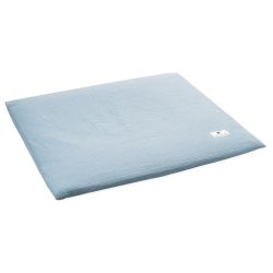 Julius Zöllner Überzug Wickelauflage Musselin denim 75/75 cm
