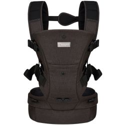 BabyGo Koala Babytrage Bauchtrage Dark Grey melange