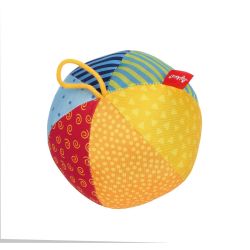 Sigikid Aktiv Ball bunt Rasselball Spielball Stoffball Ø 11cm Spielzeug