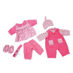 Bayer Design Kleider-Set für 42-46cm Puppen