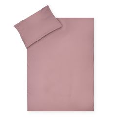 Julius Zöllner Bettwäsche Jersey uni red earth 100/135+40/60 cm